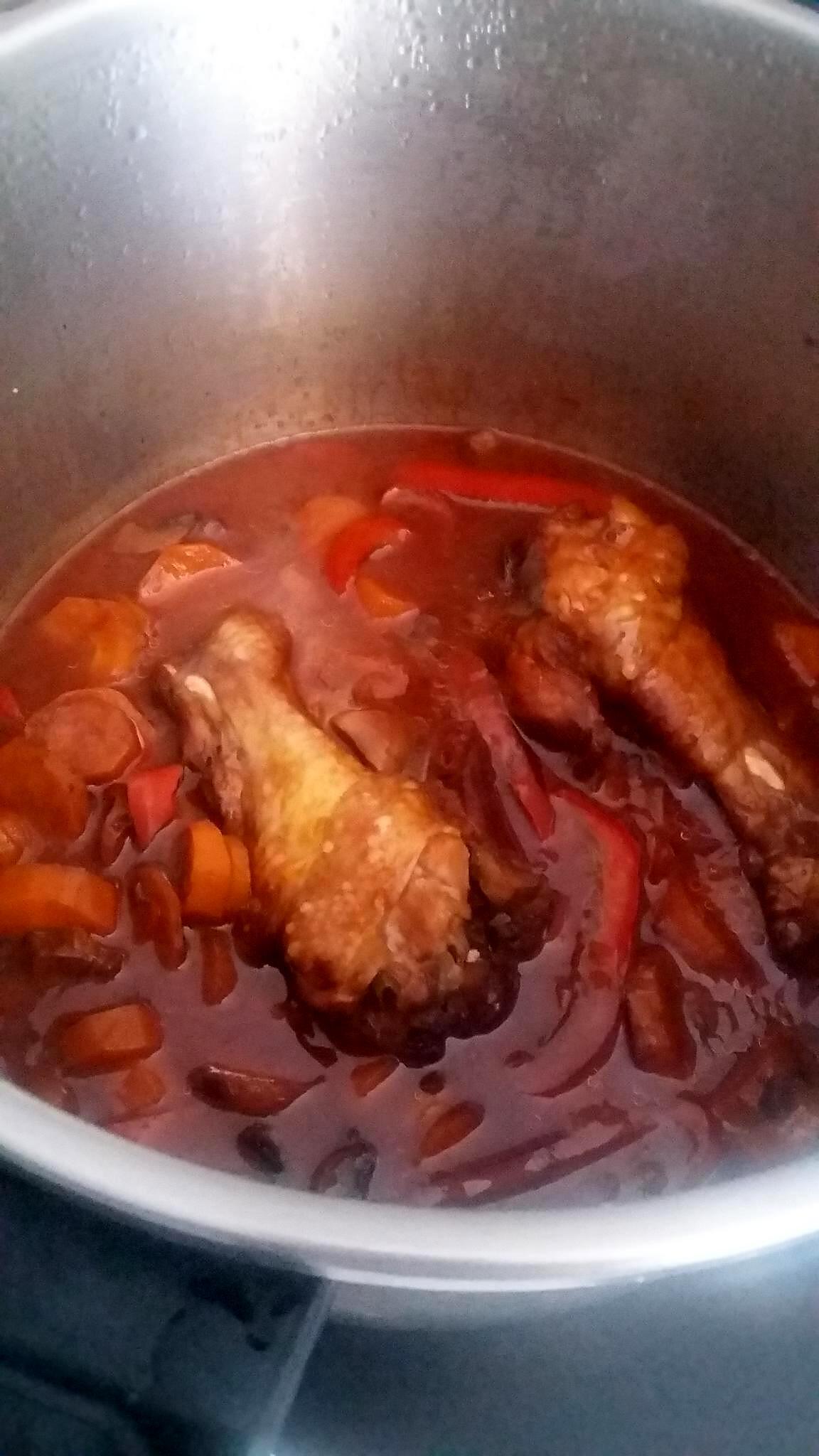 recette Dinde au vin rouge