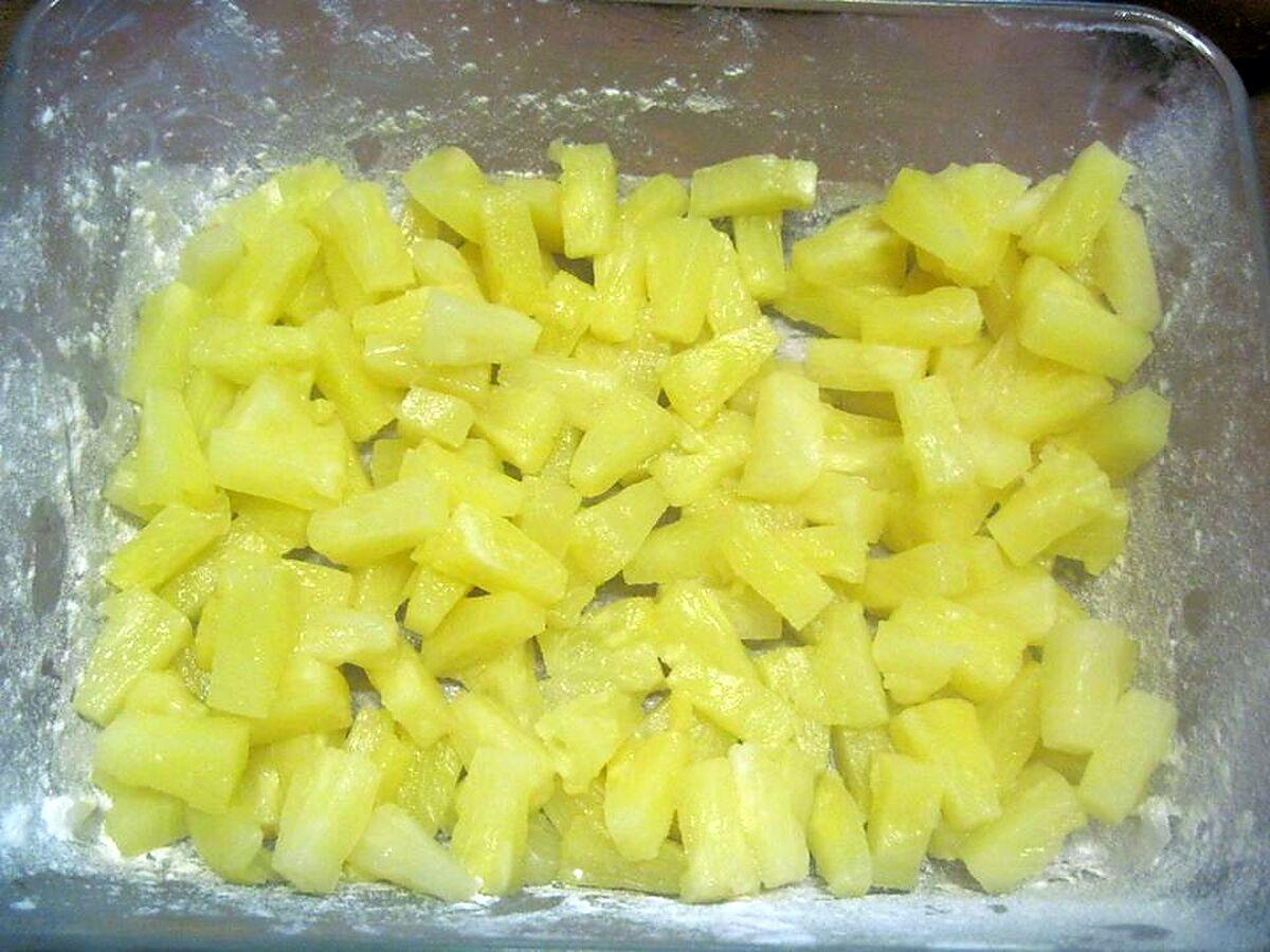 recette Far d' ananas.