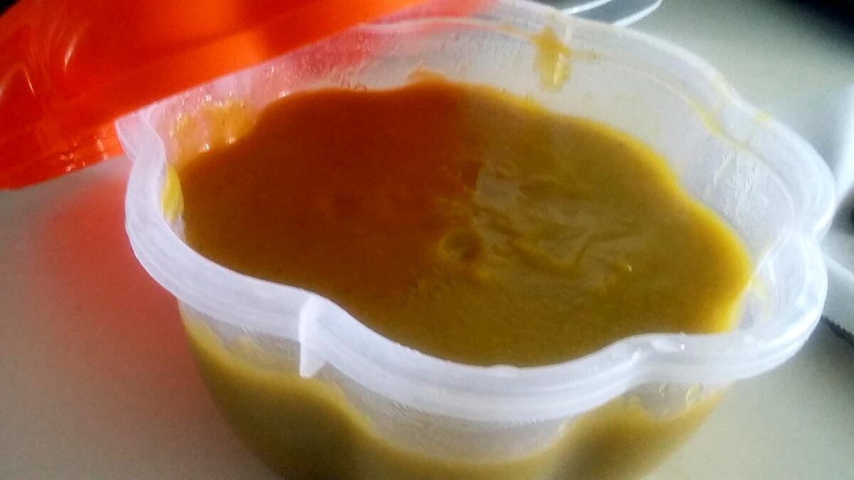 recette Purée pour bébé de Papa