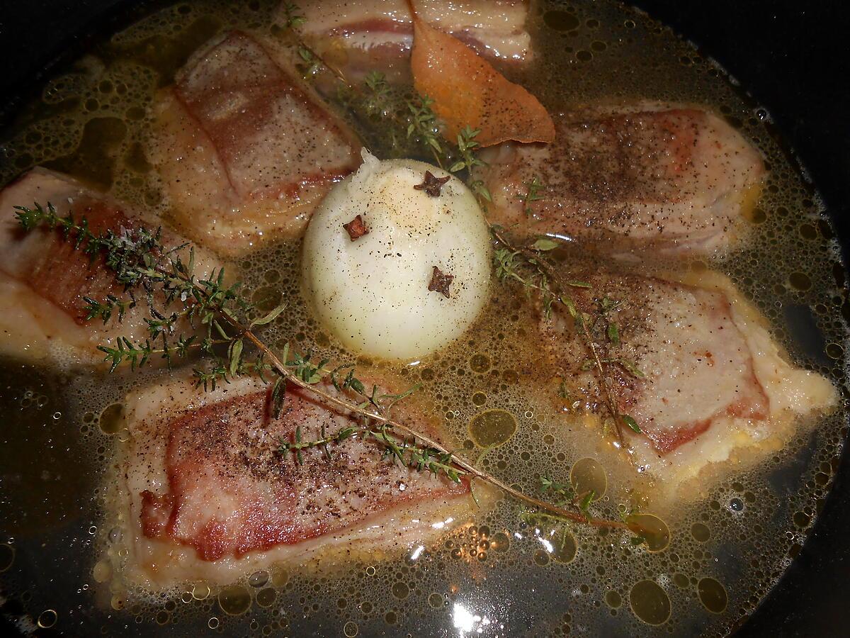 recette BLANQUETTE D'AGNEAU