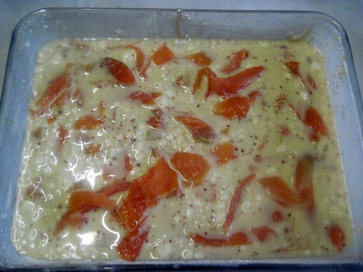 recette Clafoutis de fruits mer.