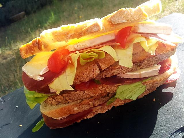 recette Sandwich *pique-nique* campagnard