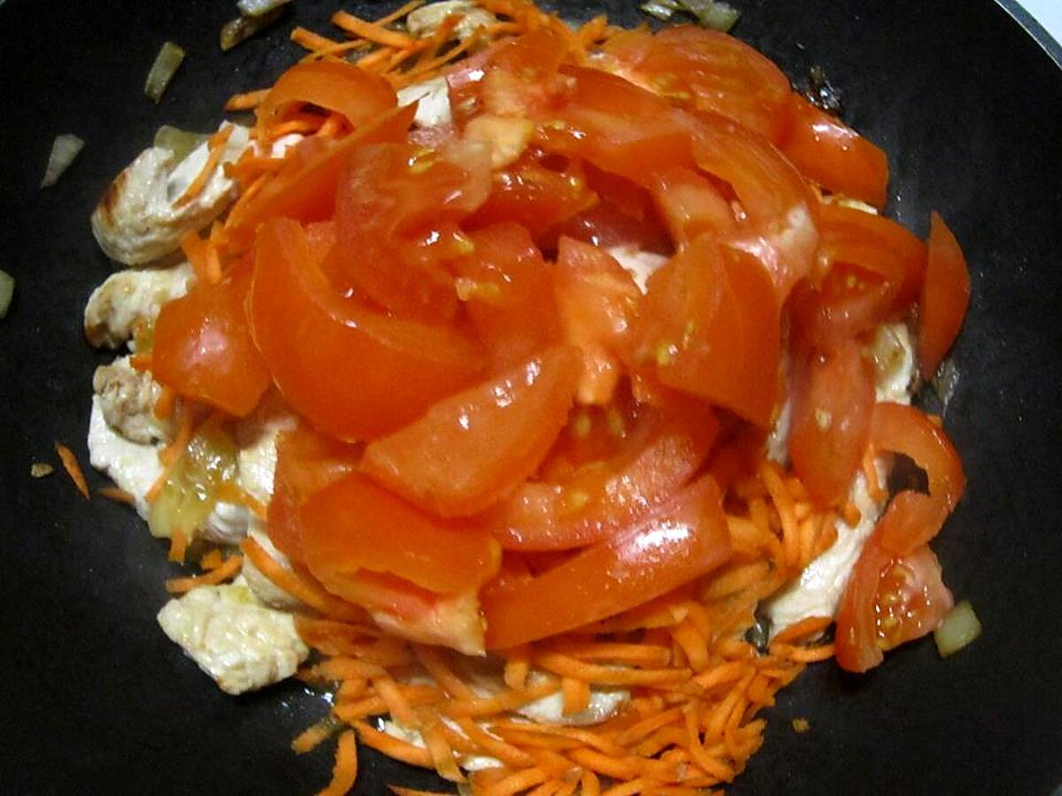 recette Spaghettis chinoise au poulet et girofle.