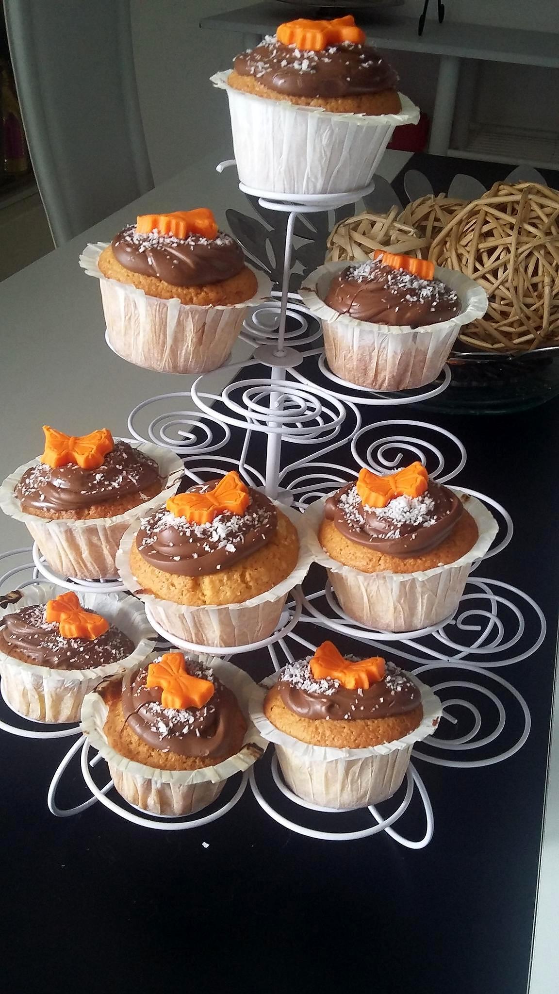 recette Cupcakes noix de coco-rhum