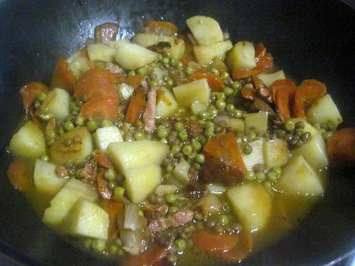 recette Jardinière de légumes.