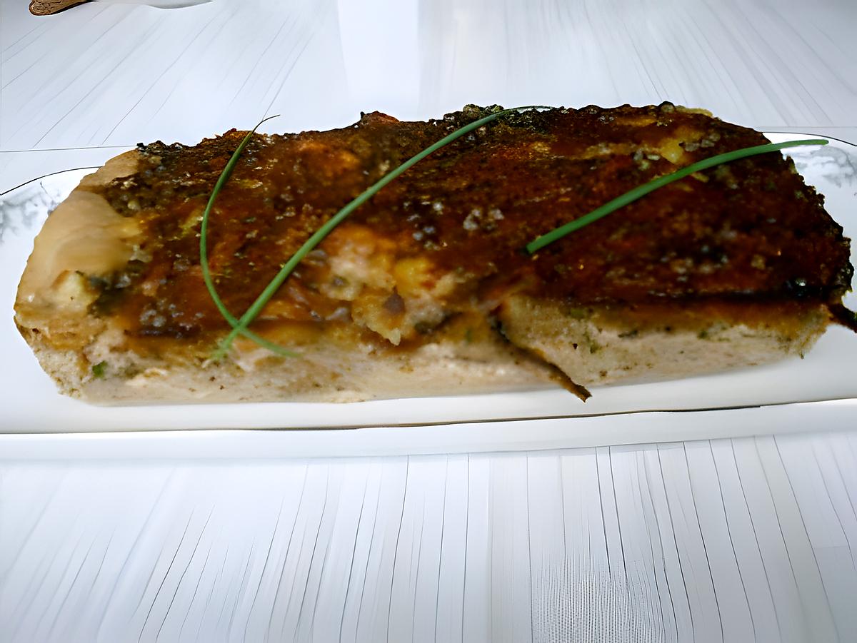 recette TERRINE DE LOTTE AU POIVRE VERT