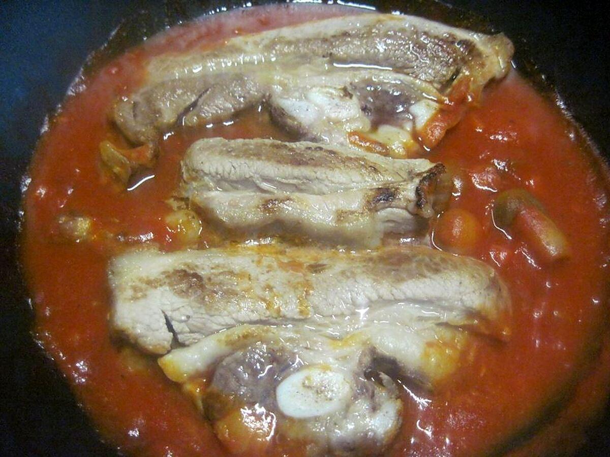 recette flanchet de veau aux champignons en sauce.