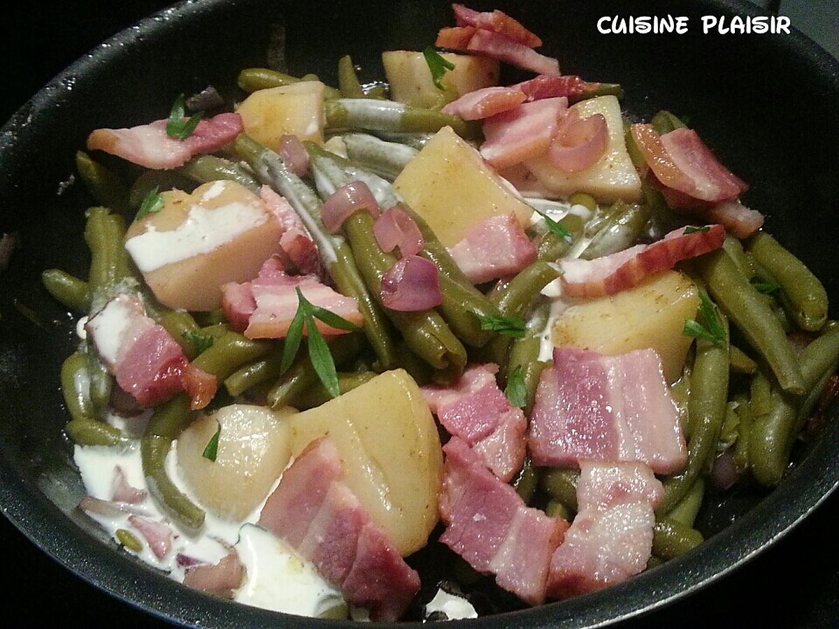 recette SALADE LIÉGEOISE (pommes de terre et haricots verts)