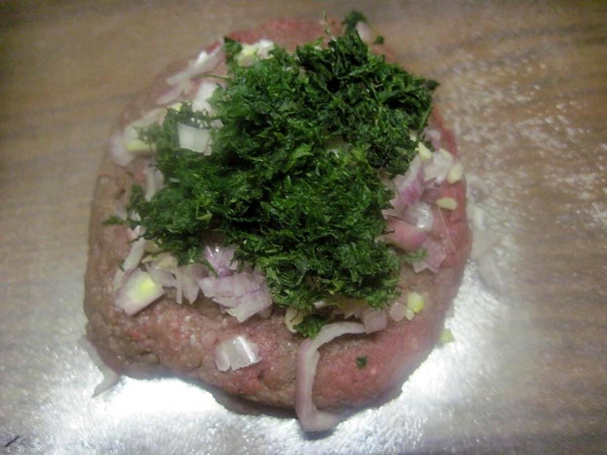 recette Steaks tartare de cheval.