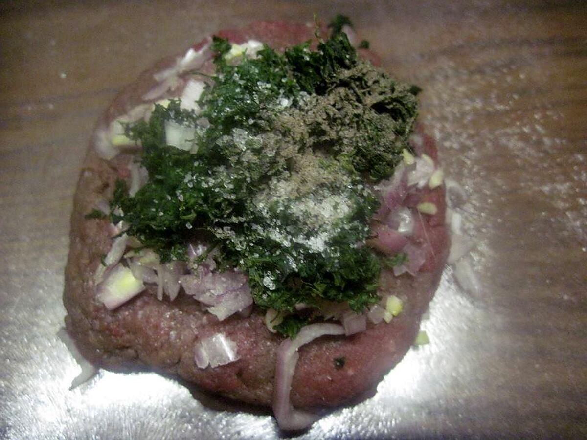 recette Steaks tartare de cheval.