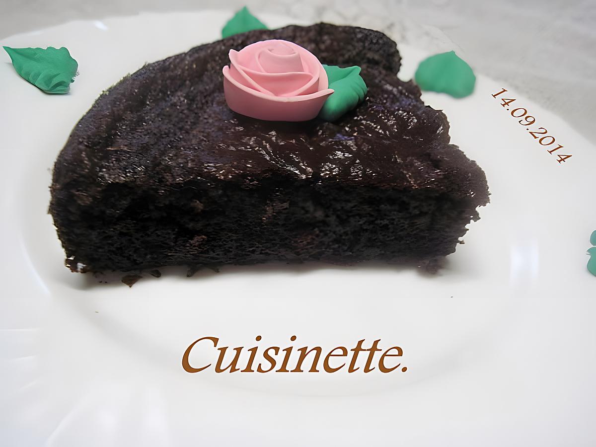 recette Gâteau au chocolat.pour diabétique.