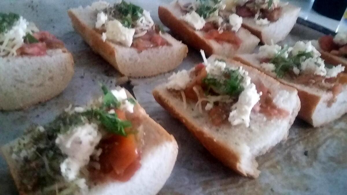 recette Tartine a l'Italienne