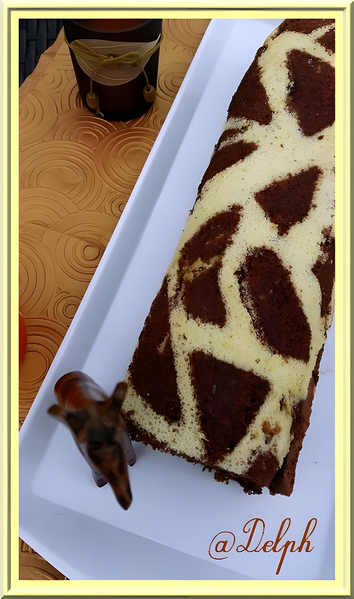 recette Gâteau girafe