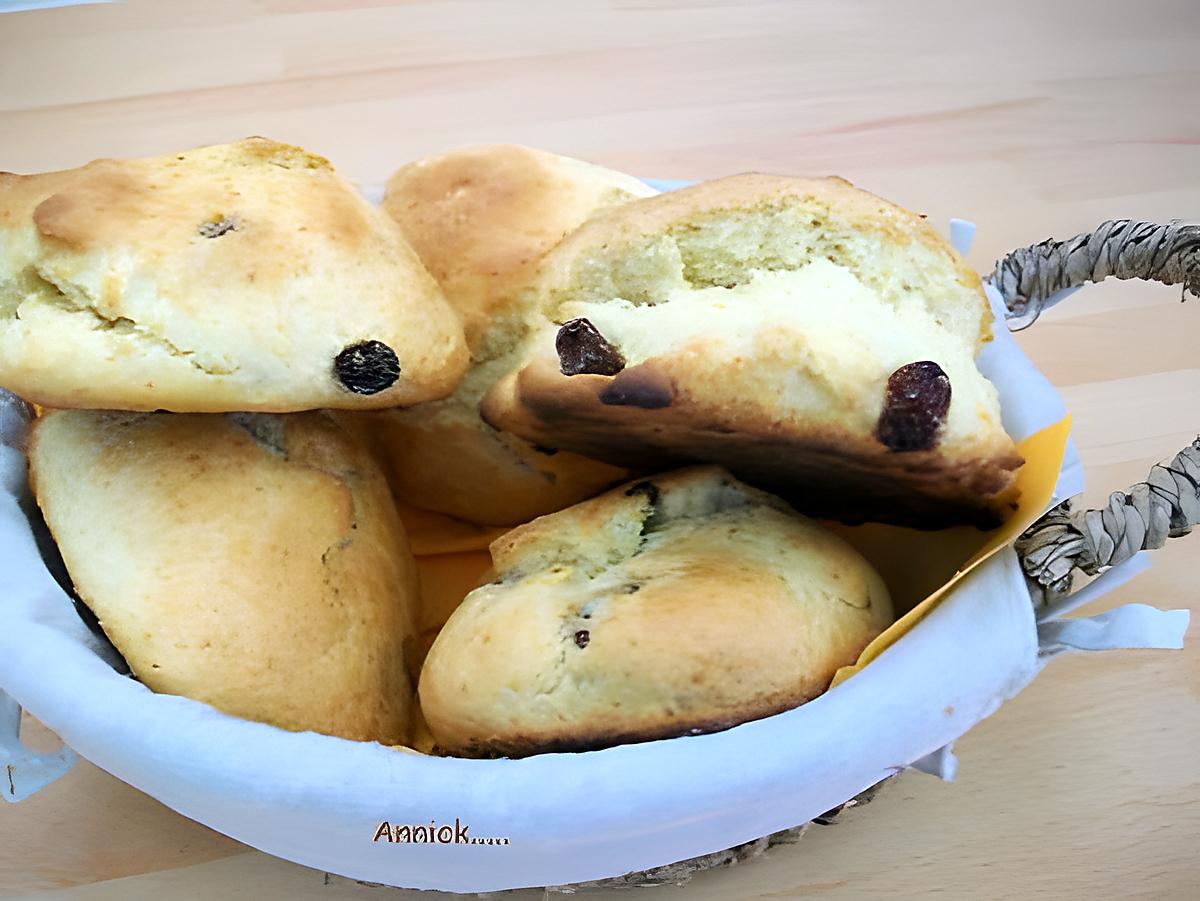 recette scones aux raisins secs