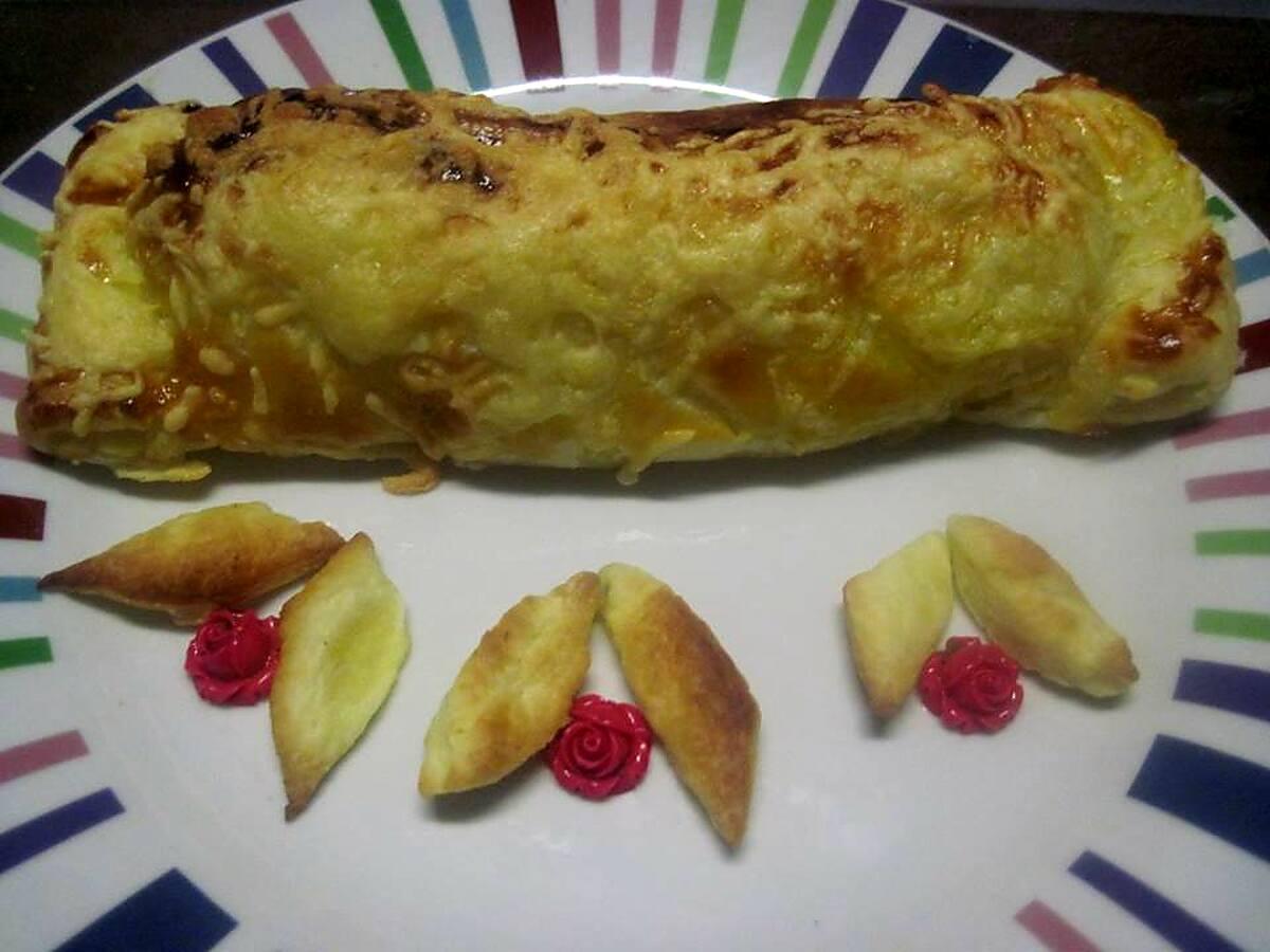 recette Boudin blanc aux pommes brioché.