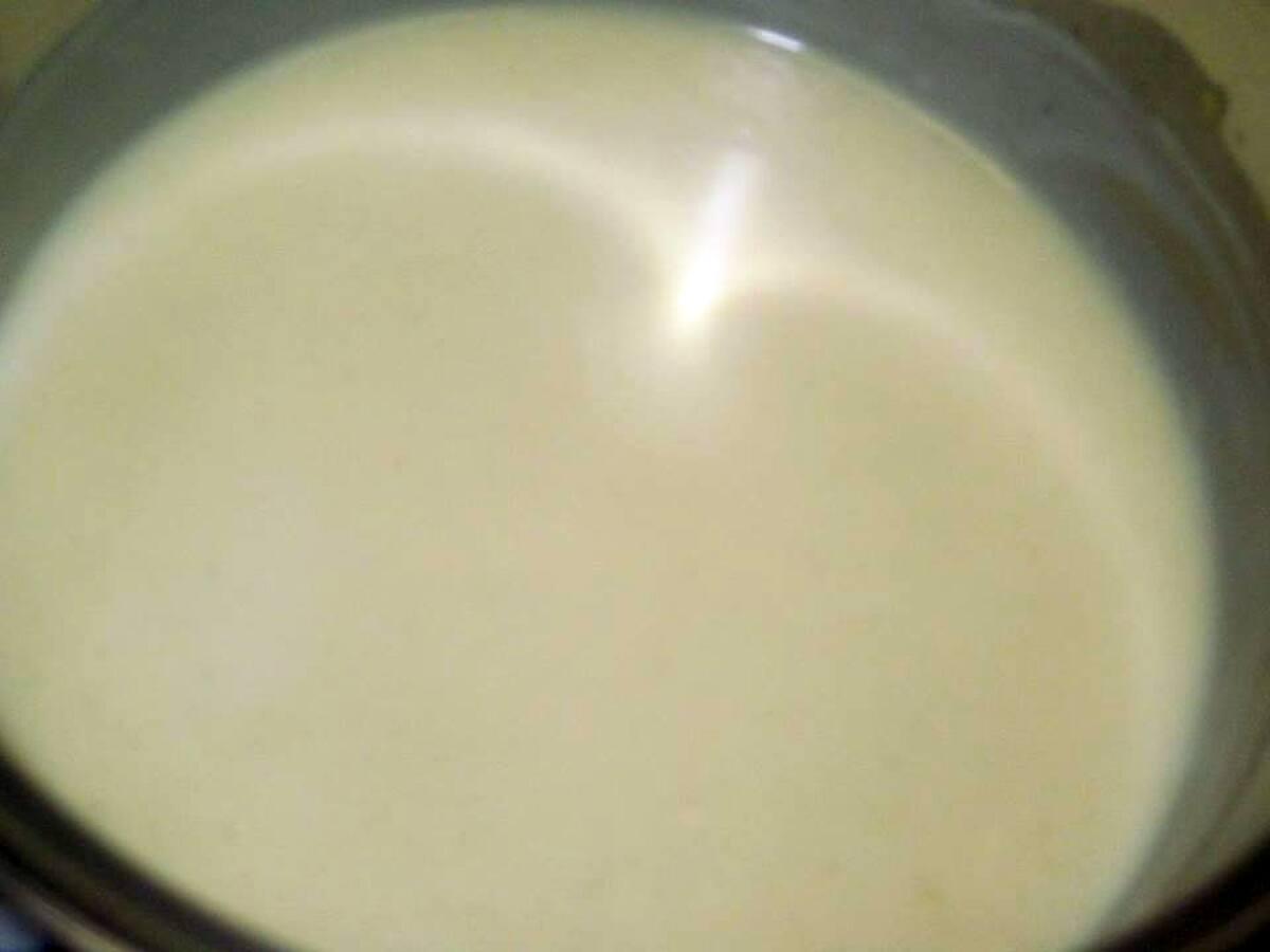 recette Sauce béchamel au basilic.