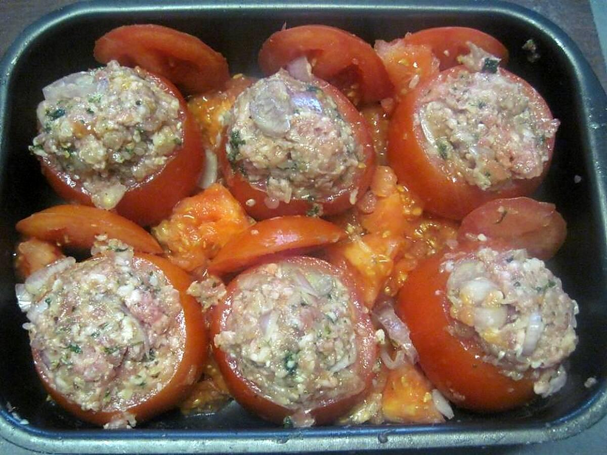 recette Tomates farcies.