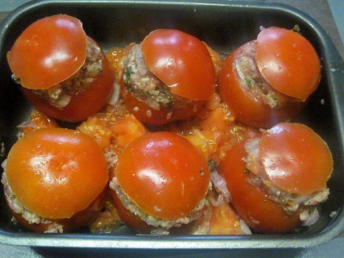 recette Tomates farcies.