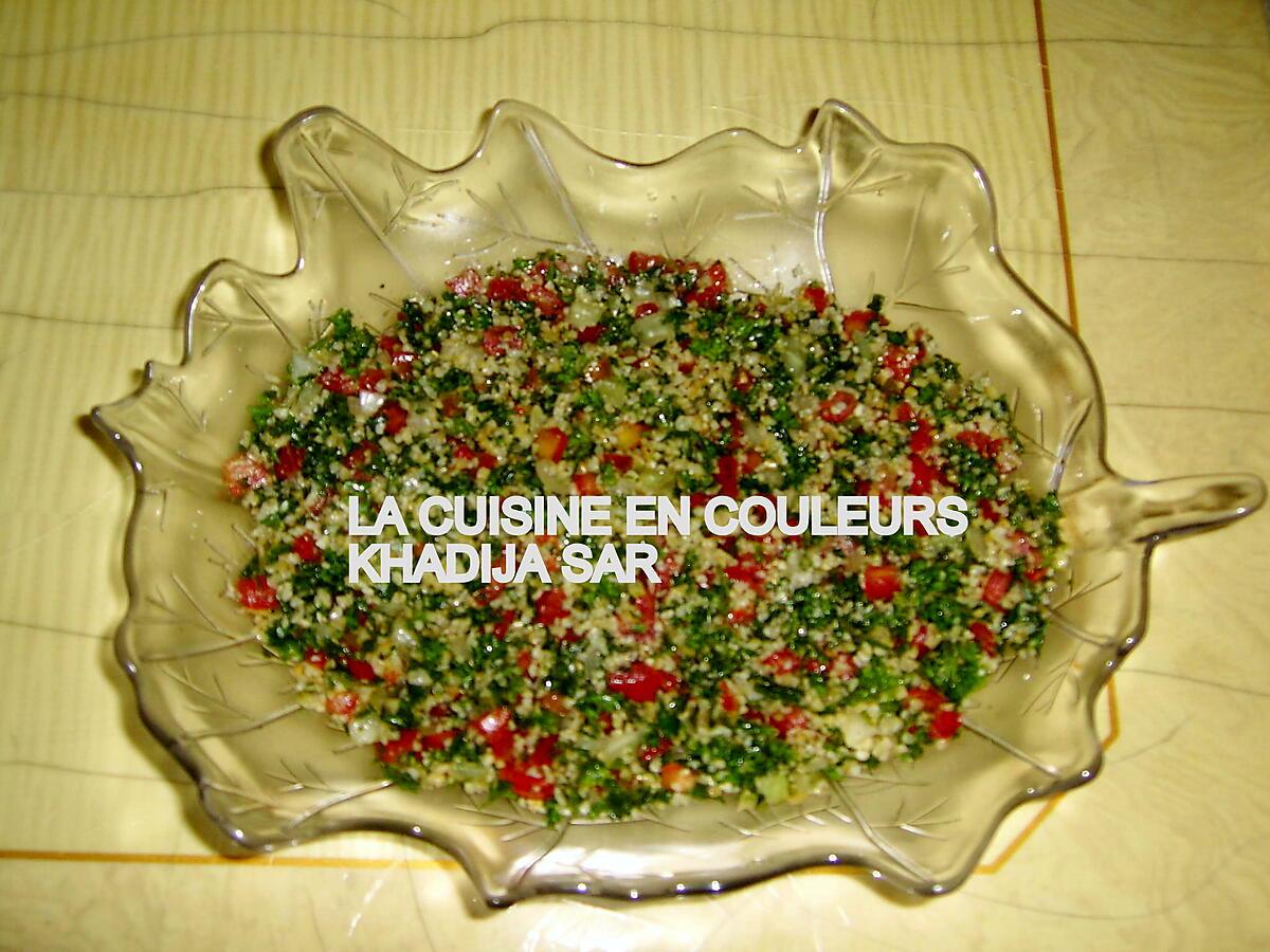 recette Taboulé