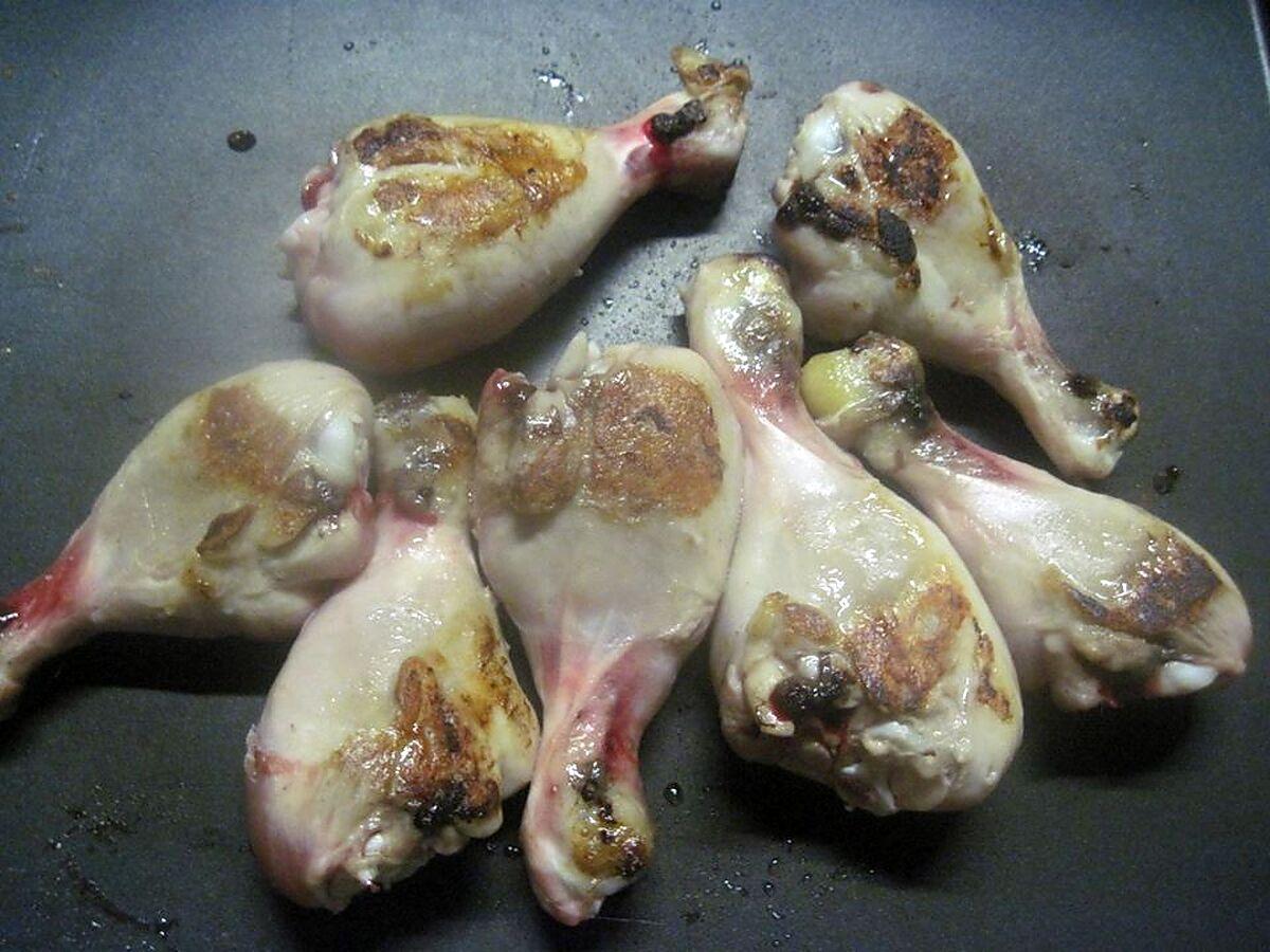 recette Pillons de poulet aux carottes.