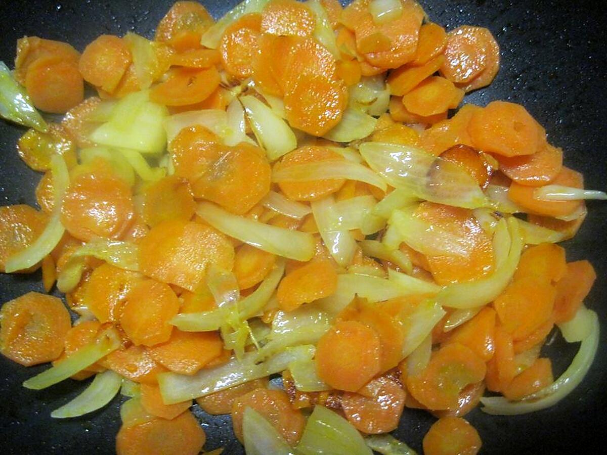 recette Pillons de poulet aux carottes.