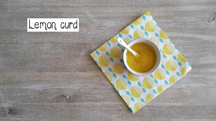 recette Lemon curd  (crème de citron)