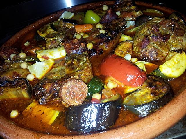 recette Couscous d'osso bucco et chorizo citronné