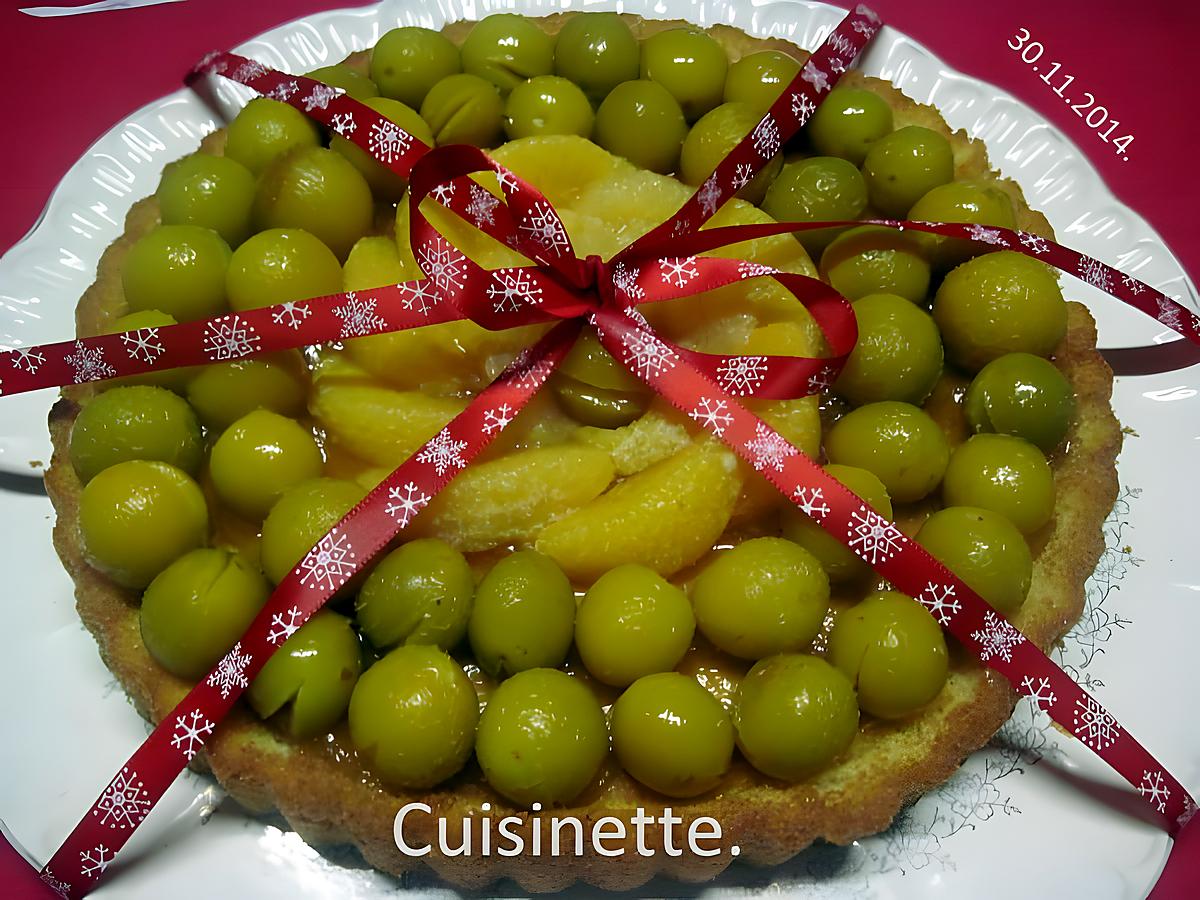 recette Gâteau aux mirabelles et agrumes de fruits.sans cuisson.