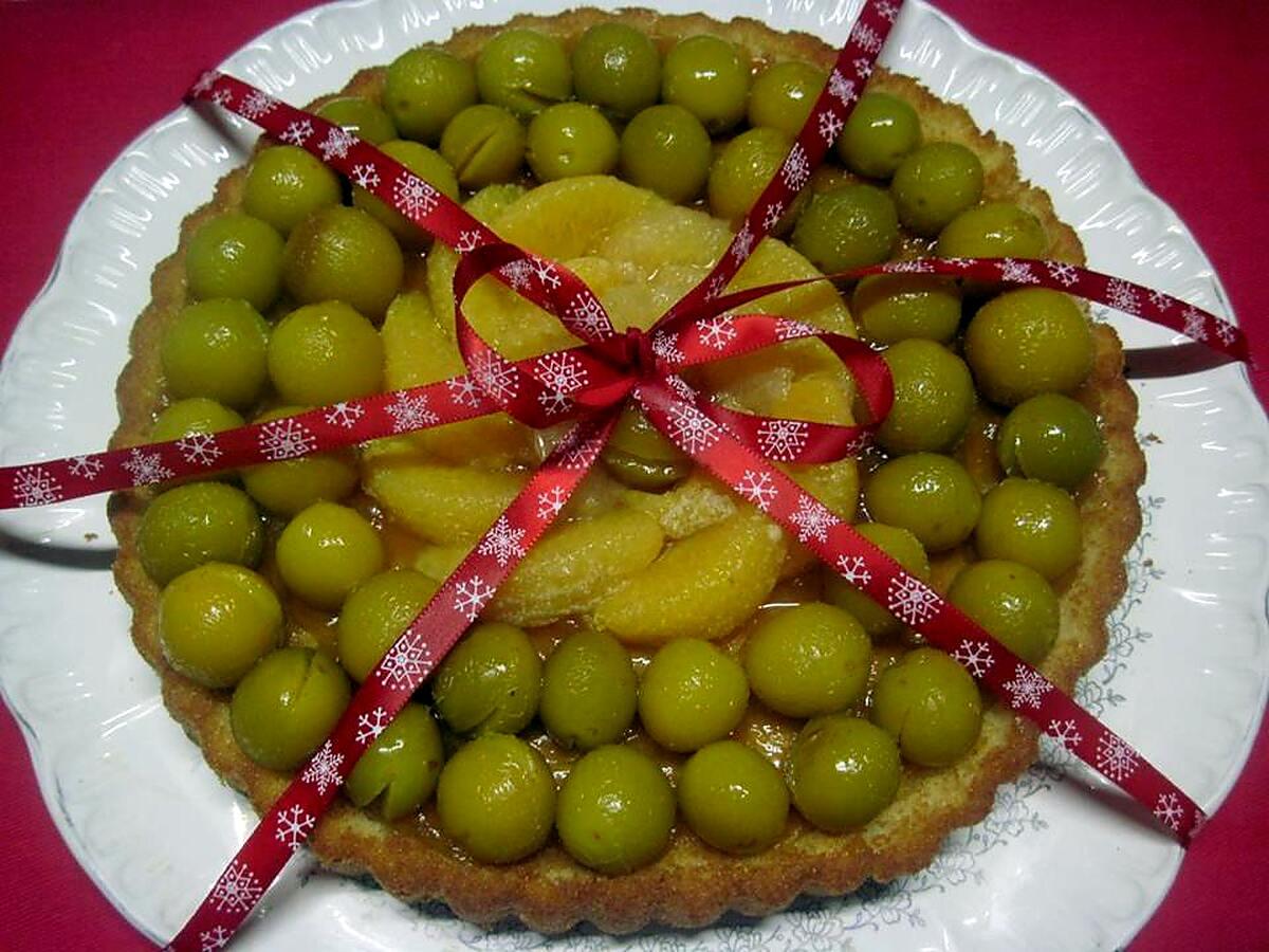 recette Gâteau aux mirabelles et agrumes de fruits.sans cuisson.