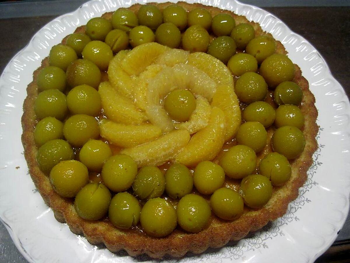 recette Gâteau aux mirabelles et agrumes de fruits.sans cuisson.