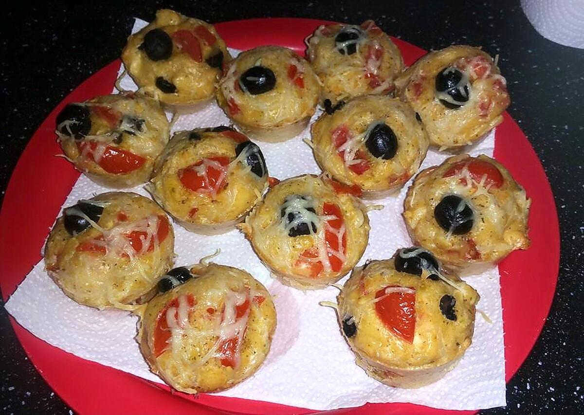 recette muffins façon pizza