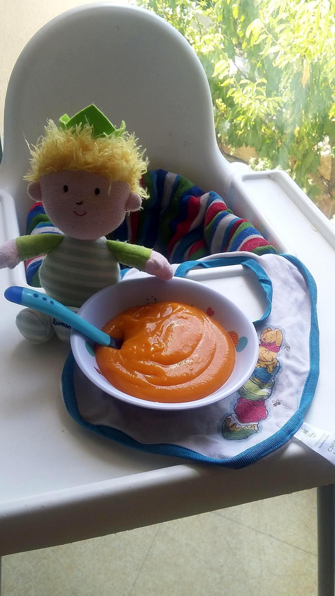 recette Purée bébé de patate douce