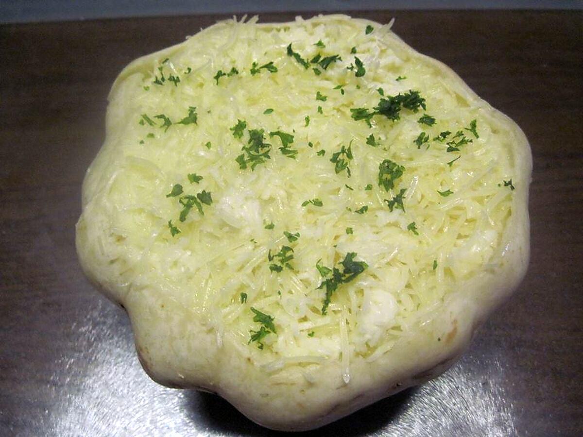 recette Pâtisson blanc au Parmentier.