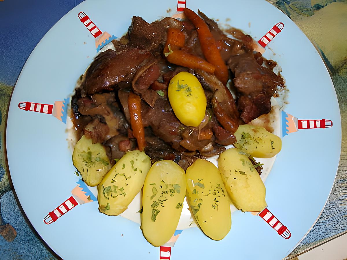 recette BOEUF BOURGUIGNON