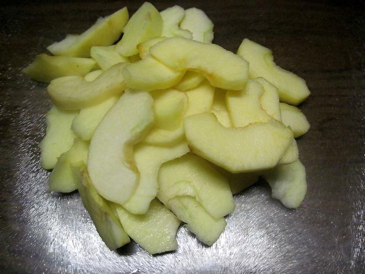 recette Chausson aux pommes sur une confiture d'abricots.