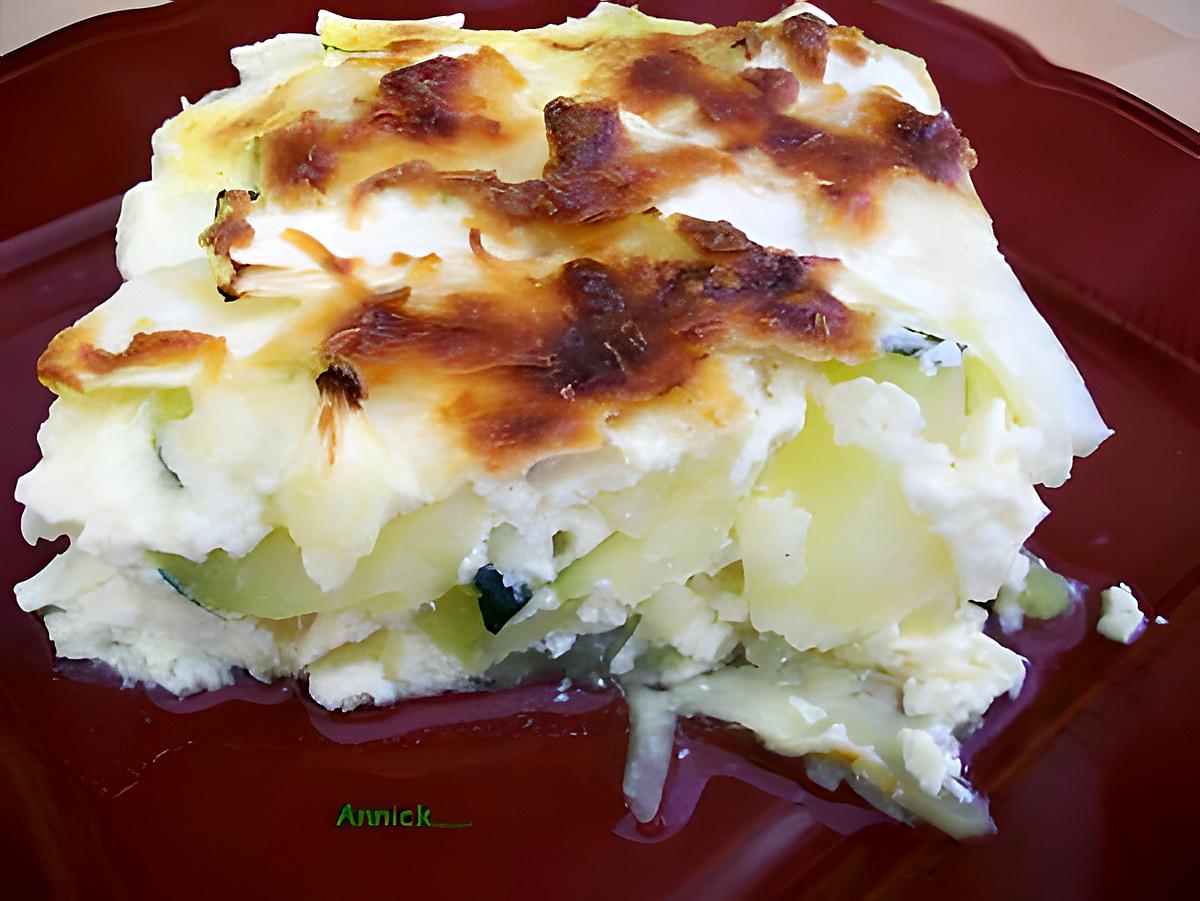 recette flan de courgettes