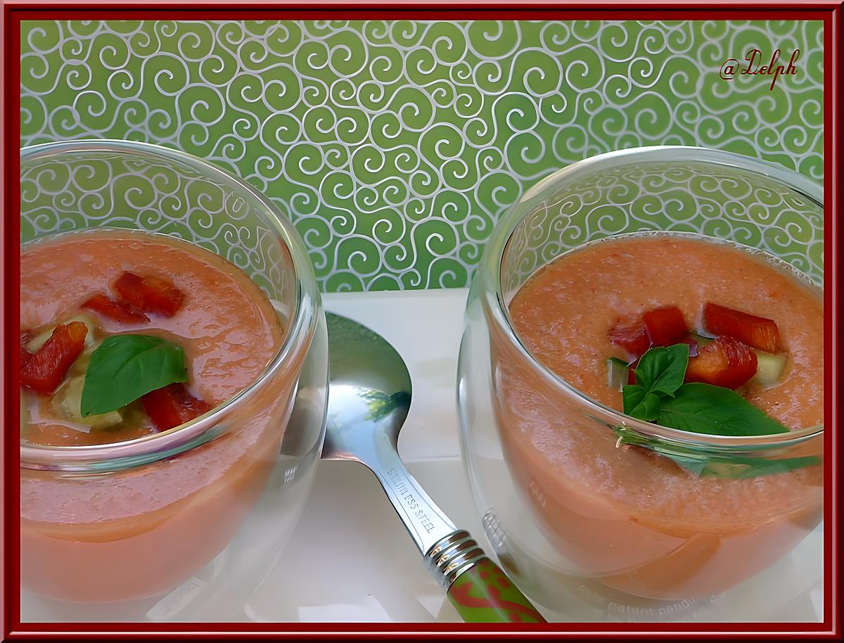 recette Gaspacho