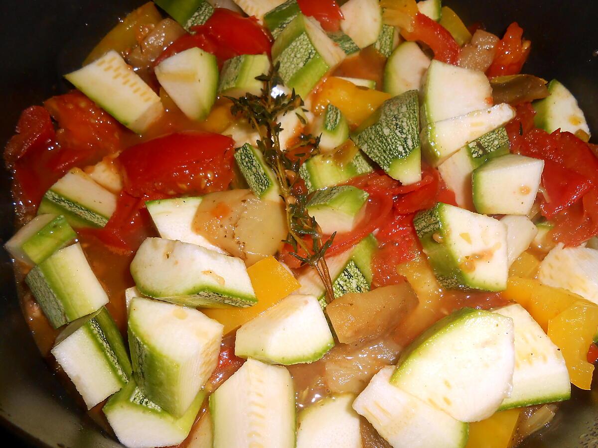 recette OSSO BUCCO ET PETITS LEGUMES DE RATATOUILLE