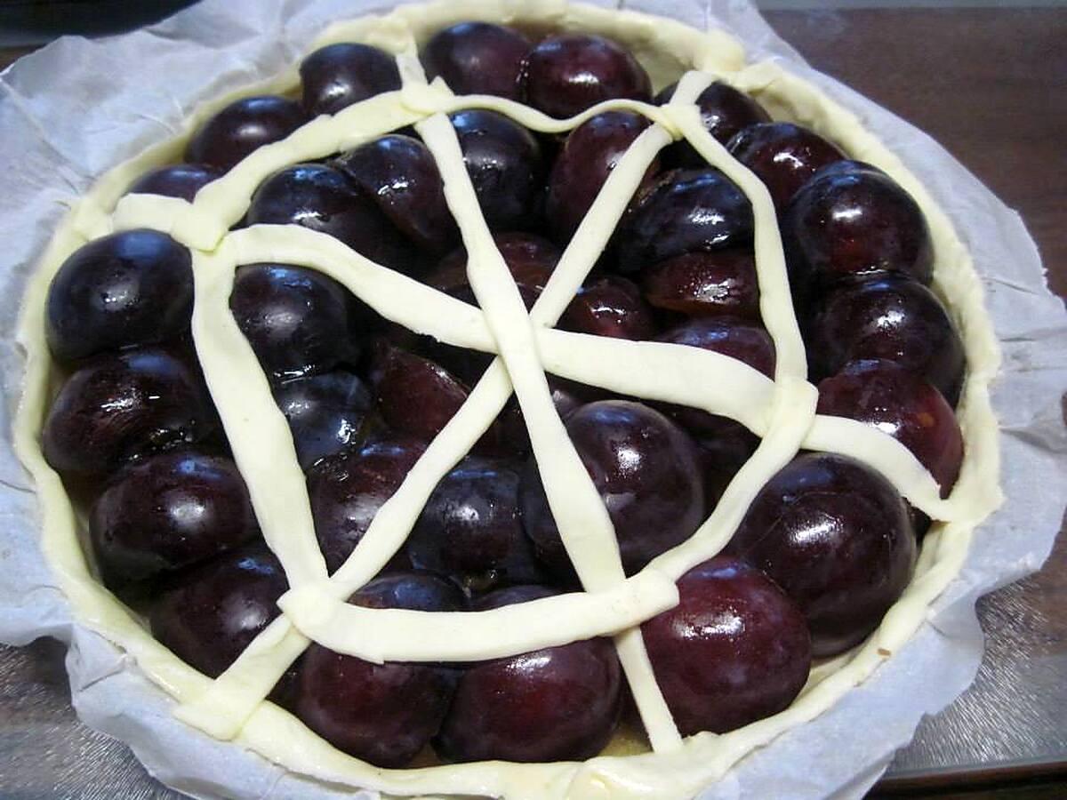 recette Tarte aux quetsches.nature.