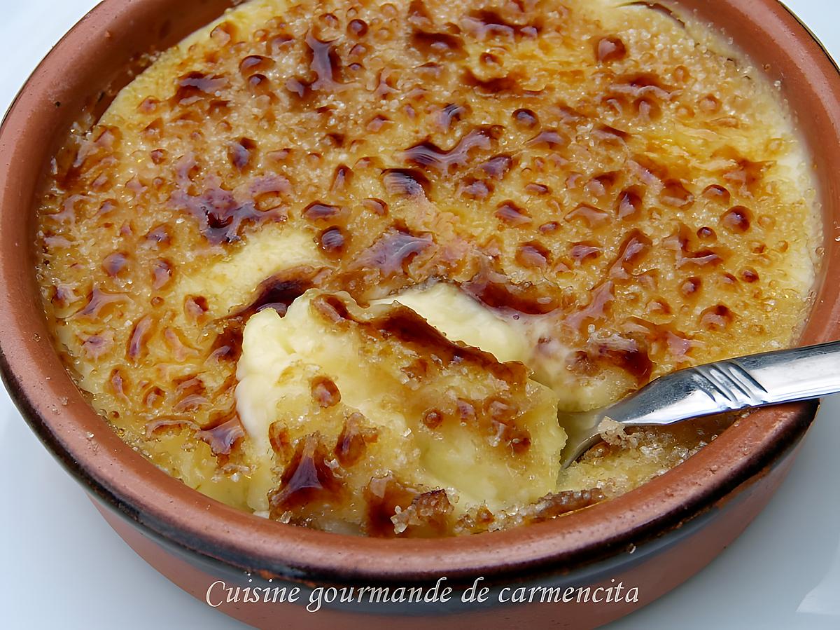 recette Crème catalane