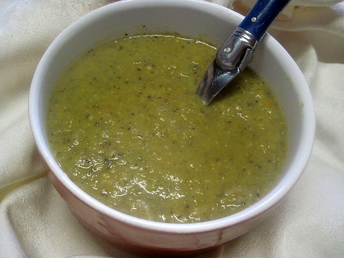 recette Soupe aux restes.