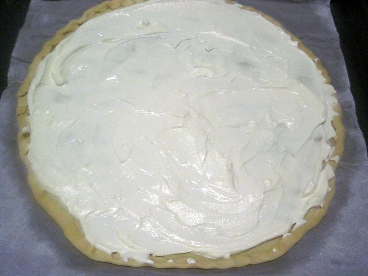 recette tarte aux quenelles de brochet et parmesan.