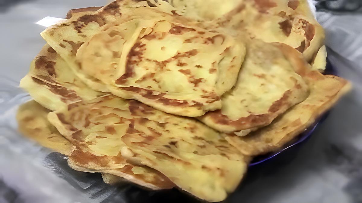 recette mesemen algérien ( crêpe feuilletée)