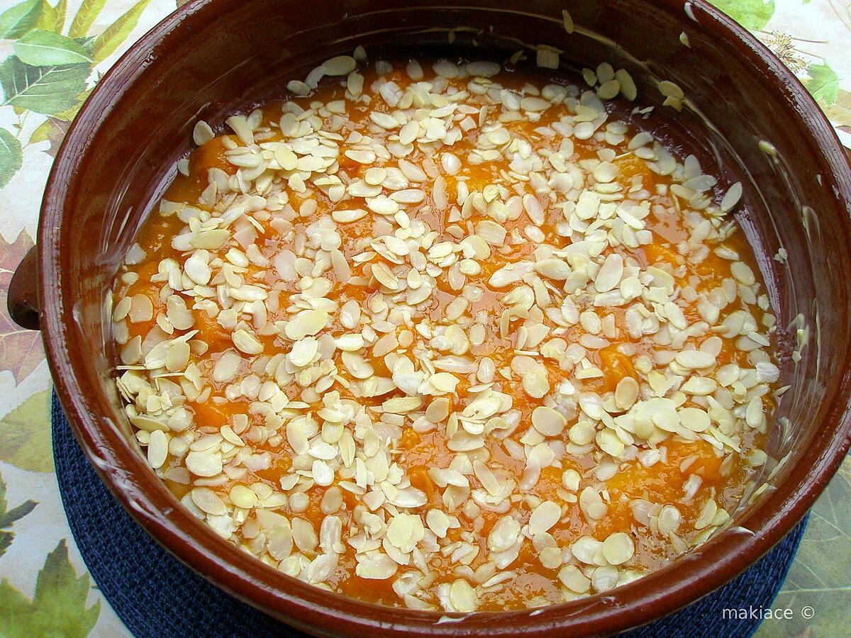 recette Crumble aux abricots( et nectarines)