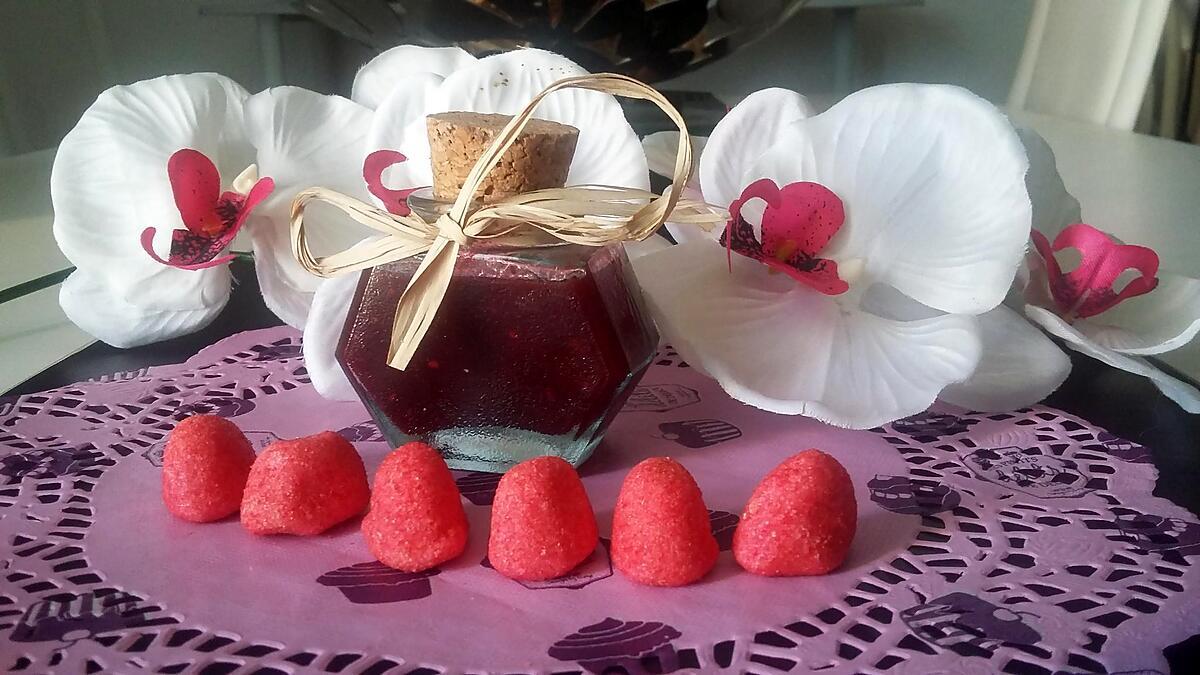 recette Coulis de framboise-fraises Tagada ®