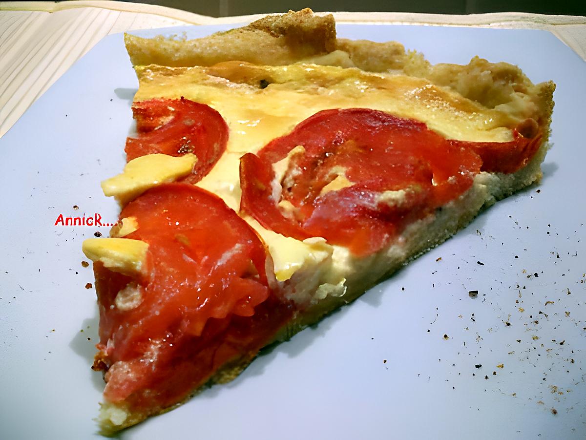 recette tarte au roquefort-bacon