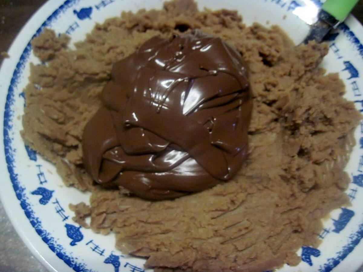 recette Purée de marron au chocolat et de noix.