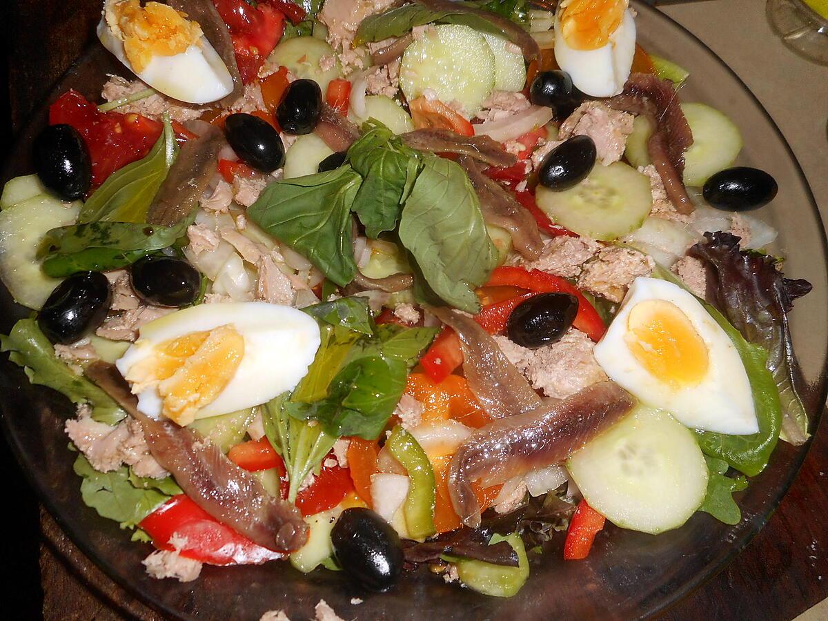 recette Salade niçoise