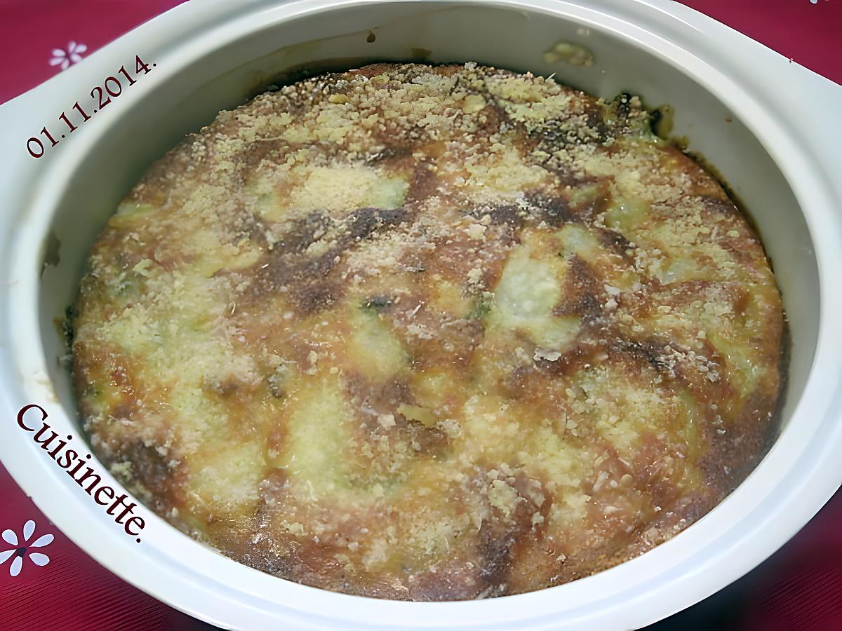 recette Soufflet de jambon,endives. et parmesan.