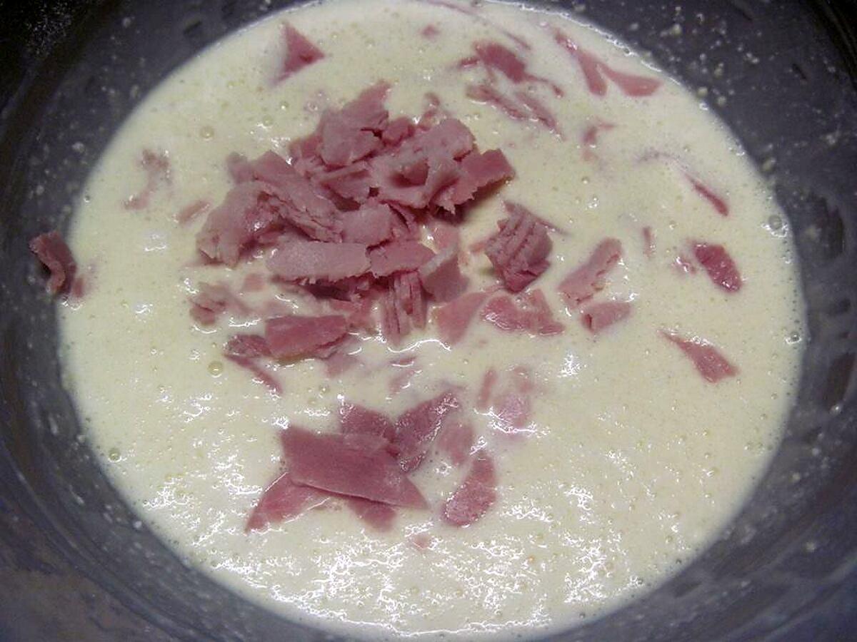 recette Soufflet de jambon,endives. et parmesan.